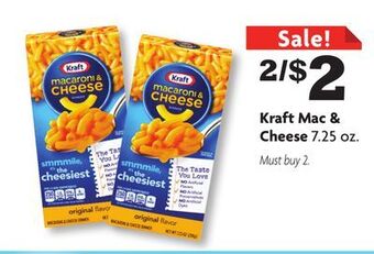 Family Dollar Kraft mac & cheese offer