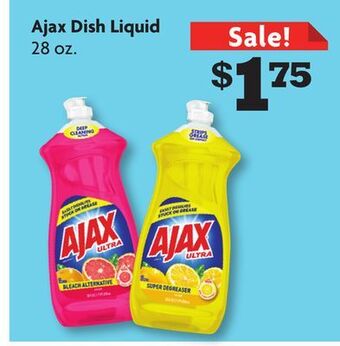 Family Dollar Ajax dish liquid offer
