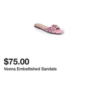 Belk Veena embellished sandals offer