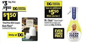 Dollar General Koze Place Scented Oil Warmer offer