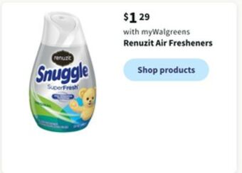 Walgreens Renuzit air fresheners offer