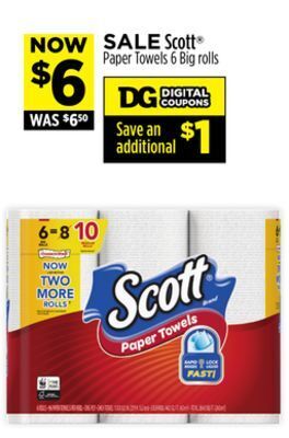 Dollar General Scott® paper towels offer