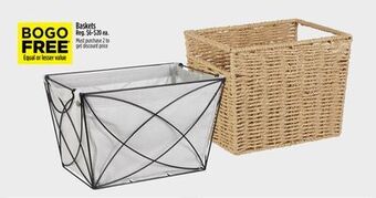 Dollar General Baskets offer