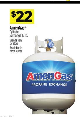 Dollar General Amerigas® cylinder exchange offer