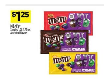 Dollar General M & m' s® singles offer