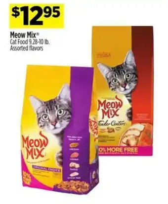 Dollar General Meow Mix Cat Food 9.28-10 lb. offer