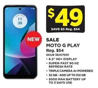 Dollar General Moto G Play offer