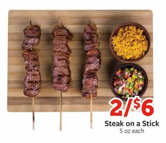 Fareway Steak on a Stick 5 oz offer