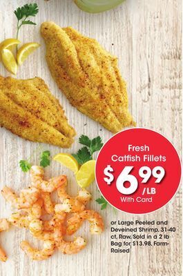 Kroger Fresh catfish fillets offer