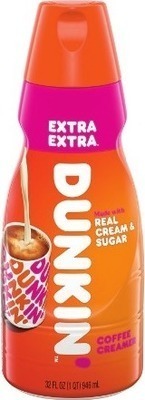 Kroger International delight or dunkin' coffee creamer offer