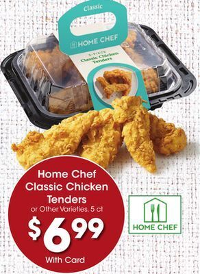 Kroger Home chef classic chicken tenders offer