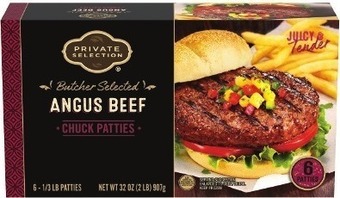 Kroger Private selection angus beef patties offer