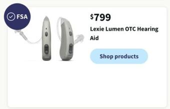 Walgreens Lexie lumen otc hearing aid offer