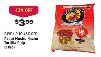 Grocery Outlet Mucho nacho tortilla chip offer