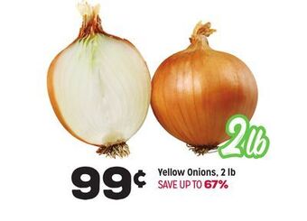 Grocery Outlet Yellow onions, 2 lb offer