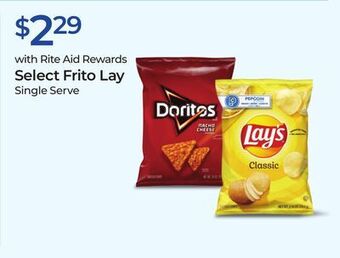 Rite Aid Select frito lay offer