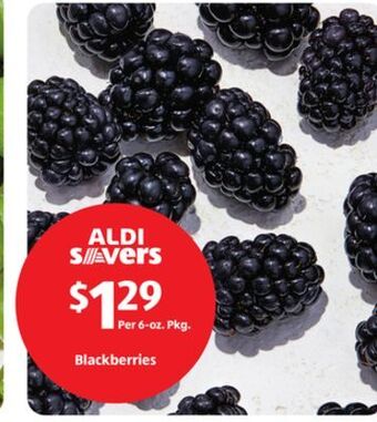 Aldi Blackberries offer