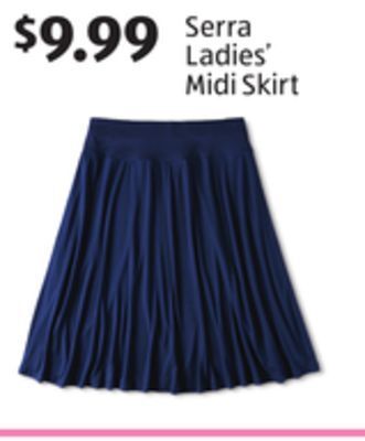 Aldi Serra ladies' midi skirt offer