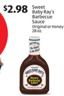 Aldi Sweet baby ray's barbecue sauce offer