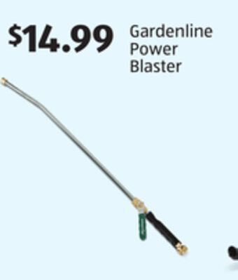 Aldi Gardenline power blaster offer