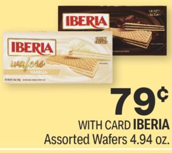 CVS Iberia assorted wafers 4.94 oz. offer