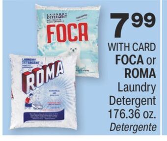 CVS Foca or roma laundry detergent 176.36 oz. offer