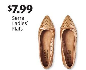 Aldi Serra ladies' flats offer