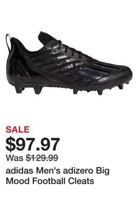 Dick's Sporting Goods Adidas men's adizero big mood football cleats offer