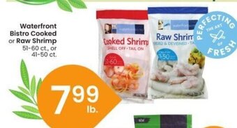 Albertsons Waterfront Bistro Cooked or Raw Shrimp offer