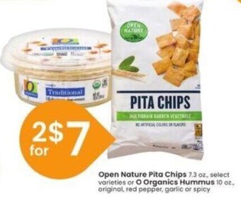 Albertsons Open Nature Pita Chips offer