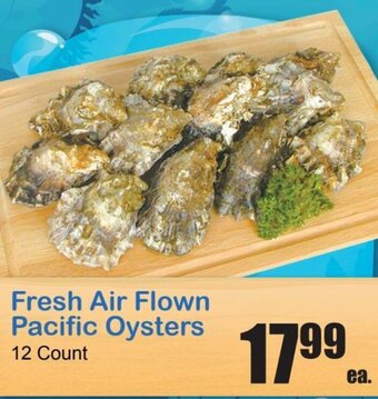 Times Supermarkets Fresh Air Flown Pacific Oysters offer