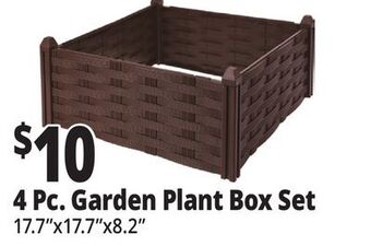 Ocean State Job Lot Raised garden bed, 4-piece offer