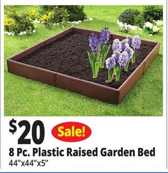 Ocean State Job Lot Raised garden bed set, 8-piece offer