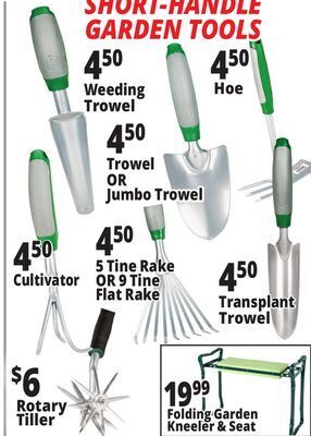 Ocean State Job Lot Long & short handled tools offer