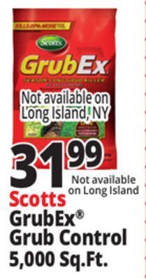 Ocean State Job Lot Scotts grubex 14.35 lb season long grub killer offer