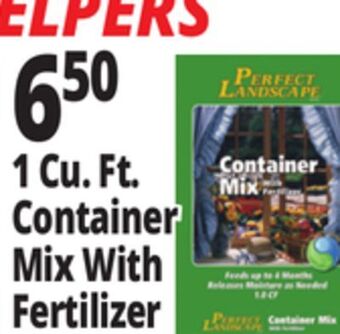 Ocean State Job Lot Container mix with fertilizer, 1 cu ft offer