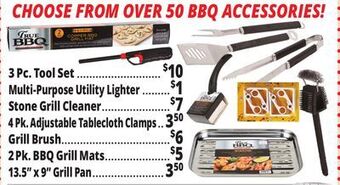 Ocean State Job Lot Bbq & accessories offer