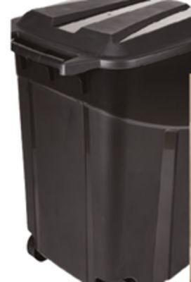 Ocean State Job Lot 45 gallon wheeled trash can offer