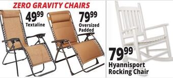Ocean State Job Lot Reclining zero gravity chair offer