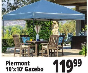 Ocean State Job Lot Piermont 10'x10' one touch instant gazebo offer