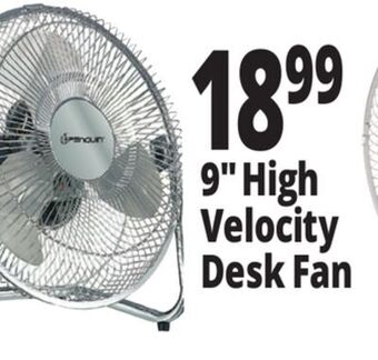 Ocean State Job Lot Penguin 9 high velocity floor fan offer