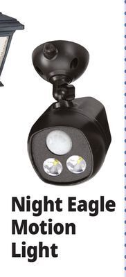 Ocean State Job Lot Night eagle motion-activated sensor security spotlight offer