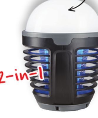 Ocean State Job Lot 2-in-1 rechargeable bug zapper & lantern offer