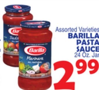 Bravo Supermarkets Barilla pasta sauce offer