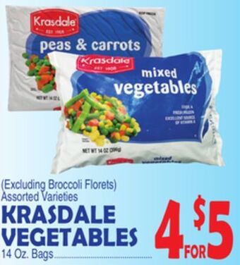 Bravo Supermarkets Krasdale vegetables offer