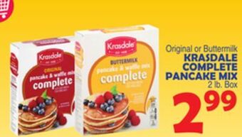 Bravo Supermarkets Krasdale complete pancake mix offer