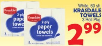 Bravo Supermarkets Krasdale towels offer