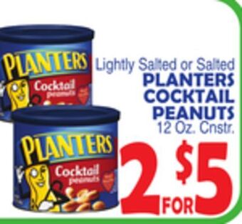 Bravo Supermarkets Planters cocktail peanuts offer