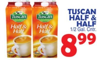 Bravo Supermarkets Tuscan half & half offer
