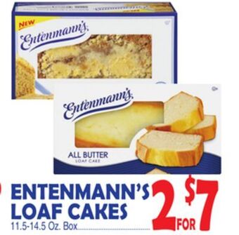 Bravo Supermarkets Entenmann's loaf cakes offer